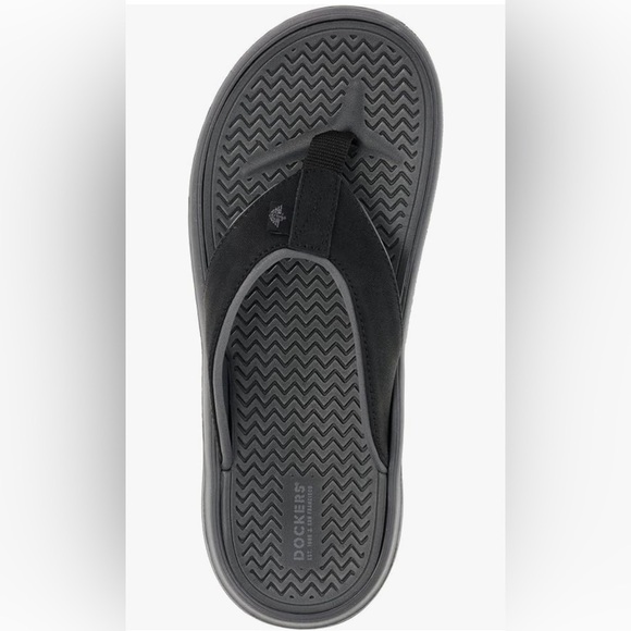 DOCKERS MENS FLIP FLOPS SPORTS SANDALS CANVAS THONG POOL SIDE OUTDOOR 7/8 - Picture 5 of 7